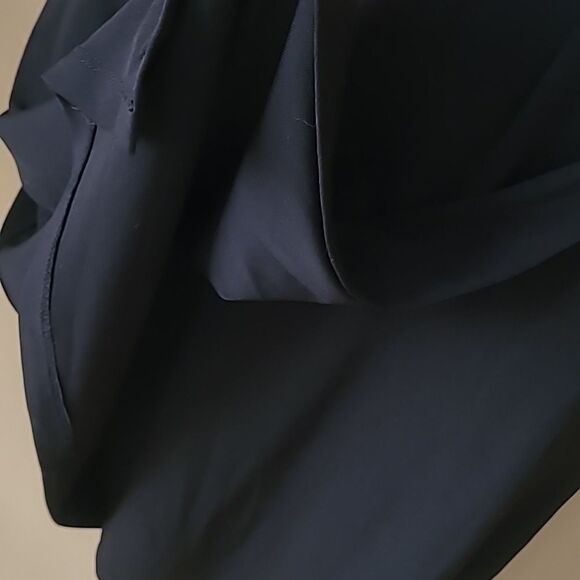 Worthington Black medium Pencil Skirt Stretch Band Waist zip back Womens - Picture 6 of 16